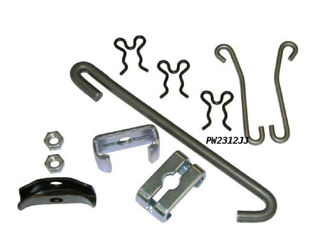 Handbrake Cable: Parts Pack 68-72 A Body Chevelle / GTO - 11pc